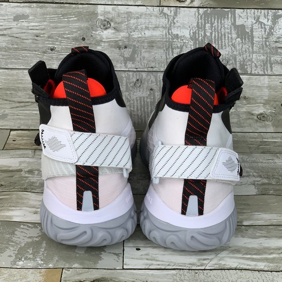 JORDAN Proto React Z  White/Bright Crimson-Black  CI3794-100 - Picture 4 of 10